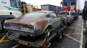 Share news stories, project builds or just your experience with your mustang here! 1968 Ford Mustang That Was Parked Over 40 Years Sold With Previous Owner S Remains Inside Ford Mustang Mustang Ford