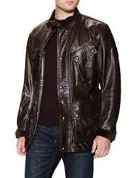 Panther Signature Leather Jacket By Belstaff At Gilt Leather Jacket Jackets Black Leather Motorcycle Jacket
