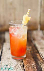 Pour all ingredients into a shaker of ice, shake, then strain into a rocks glass full of ice. Pineapple Coconut Malibu Rum Summer Cocktail Recipe Tikkido Com
