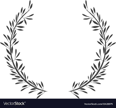 Two Olive Branches Com Olive Branch Branch Vector Olive Branch Tattoo