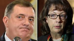 BRUKO MOJA PREĐI NA DRUGOGA: Milorad Dodik ne smije na oči Maureen Cormack,  evo koga šalje na sastanak…