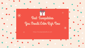 Free instant win sweepstakes 2021. Best Sweepstakes To Enter Right Now In 2021 Top 10 List