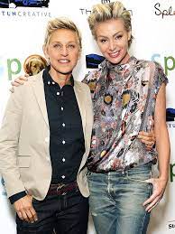 Vegan Couple Ellen Degeneres Portia De Rossi Ellen Degeneres Ellen Degeneres And Portia Ellen And Portia