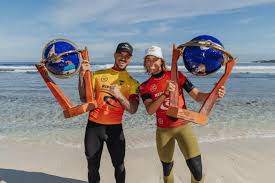 Gabriel medina pinto ferreira is a brazilian professional surfer, also the 2014 and 2018 wsl world champion. City Life Org Sally Fitzgibbons And Gabriel Medina Win Rip Curl Rottnest Search Pres By Corona