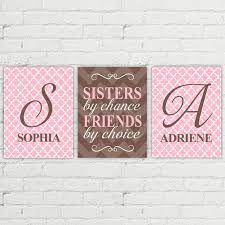 It aired on september 23rd, 2016. Sisters By Chance Friends By Choice Twin Girls Nursery Quote Pink And Brown Sisters Wall Art Decor Si Twin Girls Nursery Sister Room Children Room Girl