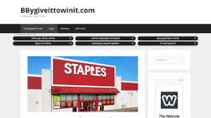 From technofizi.net the staples associate connection is the employee human resources portal for all staples stores. Https Logindrive Com Staples Employee