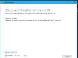 According to them, when they are trying to update their windows, they are receiving an error message, windows update error 0x80070005. Windows Error 0x80070005 0x2000a The Installation Failed In The Safe Os Phase With An
