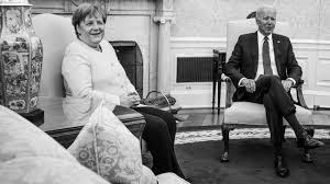 German chancellor angela merkel has expressed shock at what she described as surreal destruction caused by last week's flooding. Washington Angela Merkels Farewell Im Weissen Haus Zeit Online