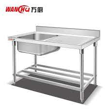 Kitchen sink kitchen kitchen sink handmade nuomi superior quality handmade 304 stainless steel kitchen sink. Portable Single Kitchen Sink Table With Drainboard Price In Malaysia 304stainless Steel Dishwasher Sink Bench Factory Buy Portable Single Kitchen Sink Table With Drainboard Price In Malaysia Restaurant Kitchen Stainless Steel Sink In