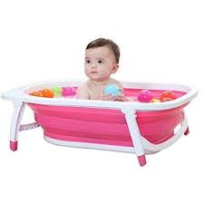 How to bathe your baby. Buy Sevia Folding Baby Bath Tub For Infant Bathing Inflatable Baby Pool Multi Color Features Price Reviews Online In India Justdial