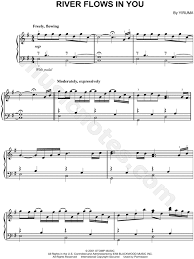 Hier kannst du dich kostenlos anmelden und alle 9 kostenlose teile des kurses sichern. Yiruma River Flows In You Sheet Music Easy Piano Piano Solo In E Minor Transposable Download Print River Flow In You Easy Piano Download Sheet Music