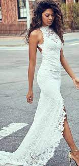 Trumpet Mermaid High Neck Sleeveless Lace Gorgeous Wedding Dress Modest Bride Gowns Amy1594 Wedding Dresses Lace Backless Lace Wedding Dress High Neck Wedding Dress