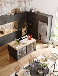 Cuisine Ouverte Sur Salon Ou Salle A Manger Exemples A Copieur En 2020 Cuisine Ouverte Sur Salon Interieur Moderne De Cuisine Armoires De Cuisine Grises