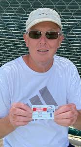 This is Foul Baldrick, the referee pickle from Cats vs Pickles. He's my  travel buddy and personal mascot for when I officiate roller derby games.  🦓🥒