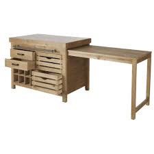 Chouchou des magazines de déco et élément star de la cuisine, succombez à un îlot central pour allier le beau au pratique. Billot Cuisine 2 Portes 4 Tiroirs En Pin Recycle Effet Vieilli Aubagne Maisons Du Monde