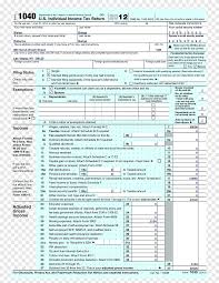 Irs form 1040 is used to report financial information to the internal revenue service of the united states. Form 1040 Irs Tax Forms Internal Revenue Service Social Security Administration Personal Income Tax Text Income Tax Png Pngegg
