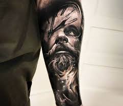 Father Time Tattoo By Arlo Tattoos Post 19459 Time Tattoos Sleeve Tattoos Best Sleeve Tattoos