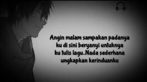 Angin malam sampaikan salam rinduku pada dirinya. Angin Malam Sampaikan Padanya Ku Video Lagu Jiwang