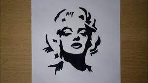 Marilyn Monroe | How To Draw Marilyn Monroe Beautiful Girl Step By Step  Drawing. - Youtube