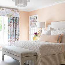 The colors are easy on the senses and are calming in nature. Blue And Peach Girl Bedroom Design Design Ideas