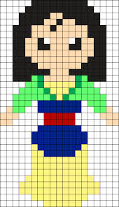 Cette page est régulièrement remise à jour, vous pouvez être avertis des dernières nouveautés en vous inscrivant à notre newsletter. Mulan Kandi Pattern Perler Bead Disney Pixel Art Pattern Perler Bead Art