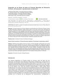 El libro de ciencias naturales de sexto grado se explican algunos fenómenos y procesos naturales, además se promueven la participación activa y la toma de decisiones responsables e informadas para el cuidado de la salud y del ambiente. Pdf Preguntas En Los Libros De Texto De Ciencias Naturales De Educacion Primaria Procesando O Reproduciendo Contenidos