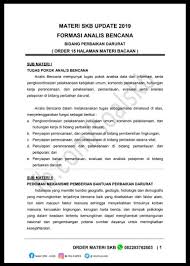 Maybe you would like to learn more about one of these? Skb Analis Bencana Materi Skb Casn No 1 Facebook