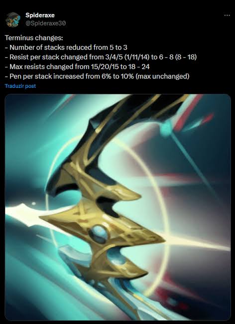 THIS TERMINUS BUFF IS SO FUCKING BROKEN : r/ADCMains