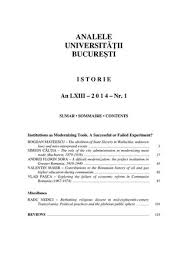 De formare jurist, a absolvit cursurile facultății de drept a universității titu maiorescu, urmând mai apoi un. Analele Universitatii Bucuresti Istorie By Aub Istorie Issuu