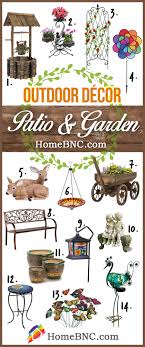 You can use garden decor to create garden rooms for outdoor gathering and relaxing. The Best Outdoor Decor Items To Make Your Patio And Garden Look Amazing