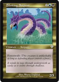 Slinking Serpent MTG - Invasion #274 (English) | Magic: The Gathering