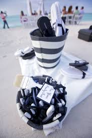 Guest Station For Beach Wedding With Sand Brushes And Flip Flops Beach Wedding Shoes Beach Wedding Beach Wedding Groomsmen