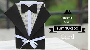 52 cards + 2 jokers = 54 cards. Diy Suit Tuxedo Card Easy Card Idea Start To End Tutorial Suit Tuxedo Card For Father S Day Youtube