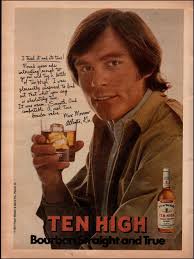 1974 Vintage ad Hiram Walkers Ten High Straight Bourbon Whiskey Max Morrow 