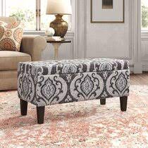 Not to be, i needed something fresher for your eyes and this small ikat print was just the right texture and weight. Ikat Ottomans Poufs You Ll Love In 2021 Wayfair