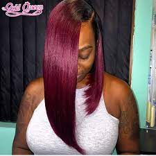 Quick weave red blunt cut bob side part. Grade 7a Brazilian Bob Short Cut Ombre 1b To Red Full Lace Human Hair Wig Glueless Lace Front Wig Free Shipping Wigs Shorts Wig Redwig Party Aliexpress