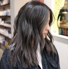 Treating your hair to a black tea rinse will not only help you get rid of grey hair naturally but also leave your hair looking shinier than before. Hair By Choi Ce Grey Highlights Over Natural Black Hair