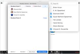 Now, tap on the meet & chat tab at the bottom left corner; All You Need To Know About Using Zoom Breakout Rooms Zoom Blog