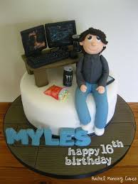 I wrote the letter and words on the. 19 Laptops Cakes Ideas Computer Cake Cake Cake Decorating