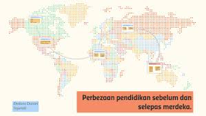 Pada 31 ogos 1957, tepat jam dua belas tengah malam, malaya atau persekutuan tanah melayu diisytiharkan sebagai negara yang merdeka. Perbezaan Pendidikan Sebelum Dan Selepas Merdeka By Dedora Daniel