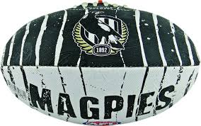 Round 6 v west coast fever. Collingwood Magpies Stinger Size 2 Synthetic Football