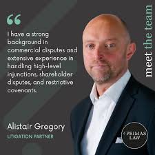 Really pleased to have Alistair