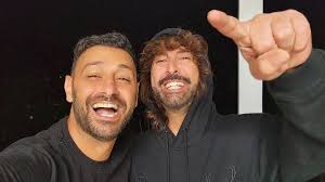 It's Pam, Domenico Licastro from Horsley Park with Kylie, Michael El-Bacha  in Rooty Hill, we're rough as guts we're from the west, mates night in with  ice cream, cookies, coffee and a