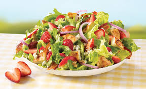 Calories in the half order: News Wendy S New Strawberry Fields Chicken Salad Brand Eating
