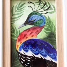 The National Bird Of Nepal The Himalayan Monal Also Known As The Daphne This Piece Is For An Art Auction To Raise Funds To Bird Drawings Art Birds Painting