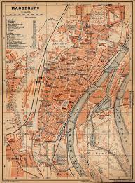 The scans of the maps are from a huge map my father, pfc. Magdeburg Map Gifex