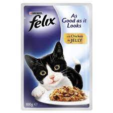 Felix As Good As It Looks With Chicken In Jelly 20 X 3 5oz Pouch For More Information Visit Image Link Cat Food Reviews Cat Food Coupons Cat Food Storage