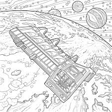 Discover our 1,500+ free adult coloring pages : Alien The Coloring Book Features A Franchise Full Of Iconic Sci Fi Imagery Borg