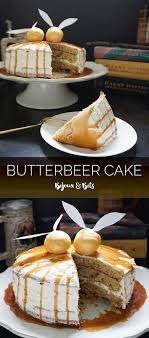 Maybe you would like to learn more about one of these? Harry Potter Inspired Butterbeer Cake Recipe Butterbeer Cake Food Desserts
