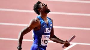 Discover noah lyles's biography, age, height, physical stats, dating/affairs, family and career updates. Noah Lyles Sends Message By Raising Gloved Fist At Olympic Track Trials Sports News The Indian Express